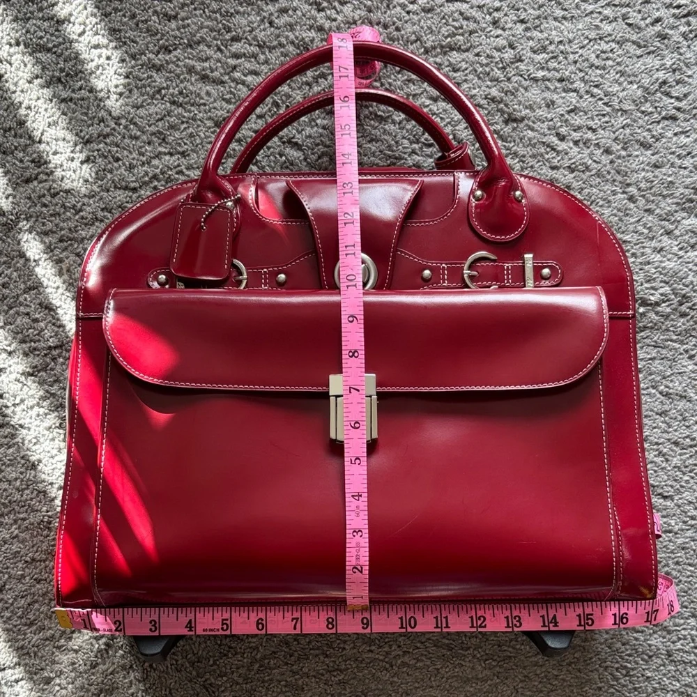 McKlein “Edgebrook” Rolling Laptop Briefcase - Picture 13 of 16